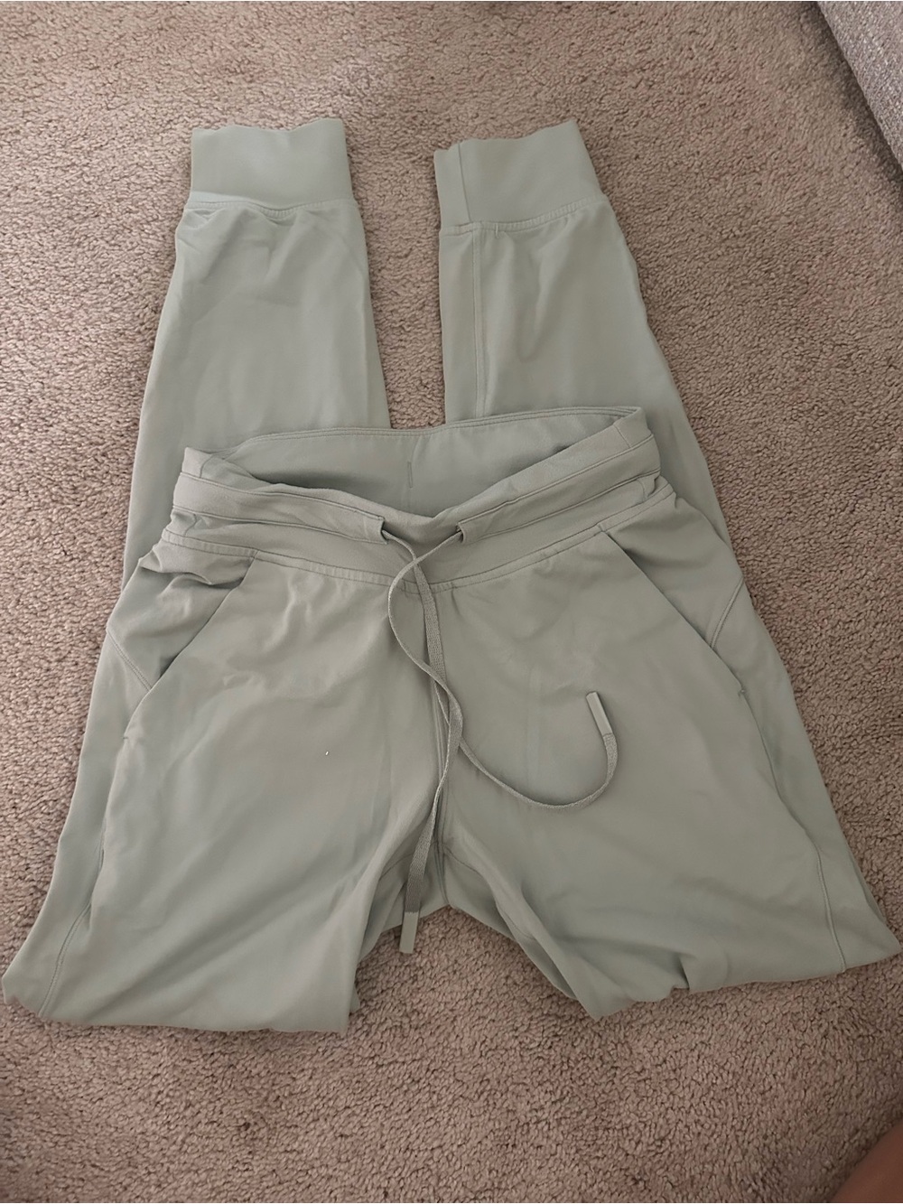 lululemon athletica Light Sage Green Jogger Pants